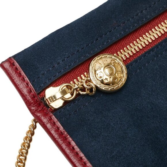 GUCCI Red Leather Shoulder Bag - Picture 11 of 16